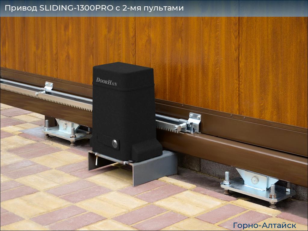 Привод SLIDING-1300PRO c 2-мя пультами, gorno-altaisk.doorhan.ru