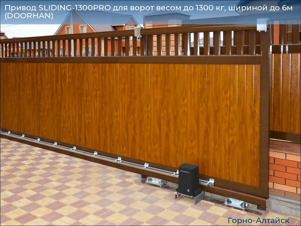 Привод SLIDING-1300PRO для ворот весом до 1300 кг, шириной до 6м (DOORHAN), gorno-altaisk.doorhan.ru