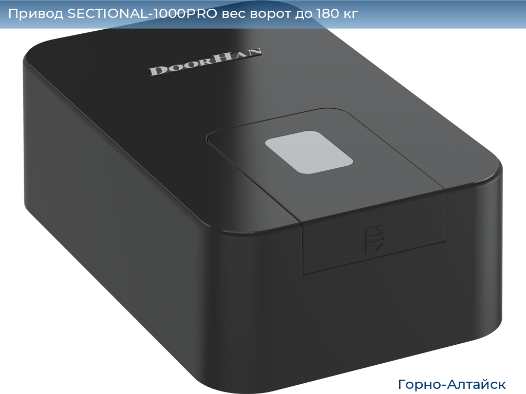 Привод SECTIONAL-1000PRO вес ворот до 180 кг, gorno-altaisk.doorhan.ru