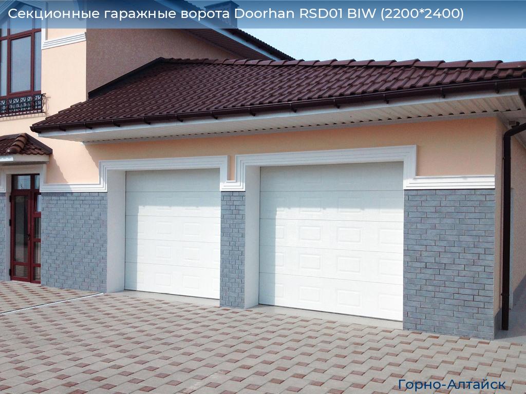 Секционные гаражные ворота Doorhan RSD01 BIW (2200*2400), gorno-altaisk.doorhan.ru