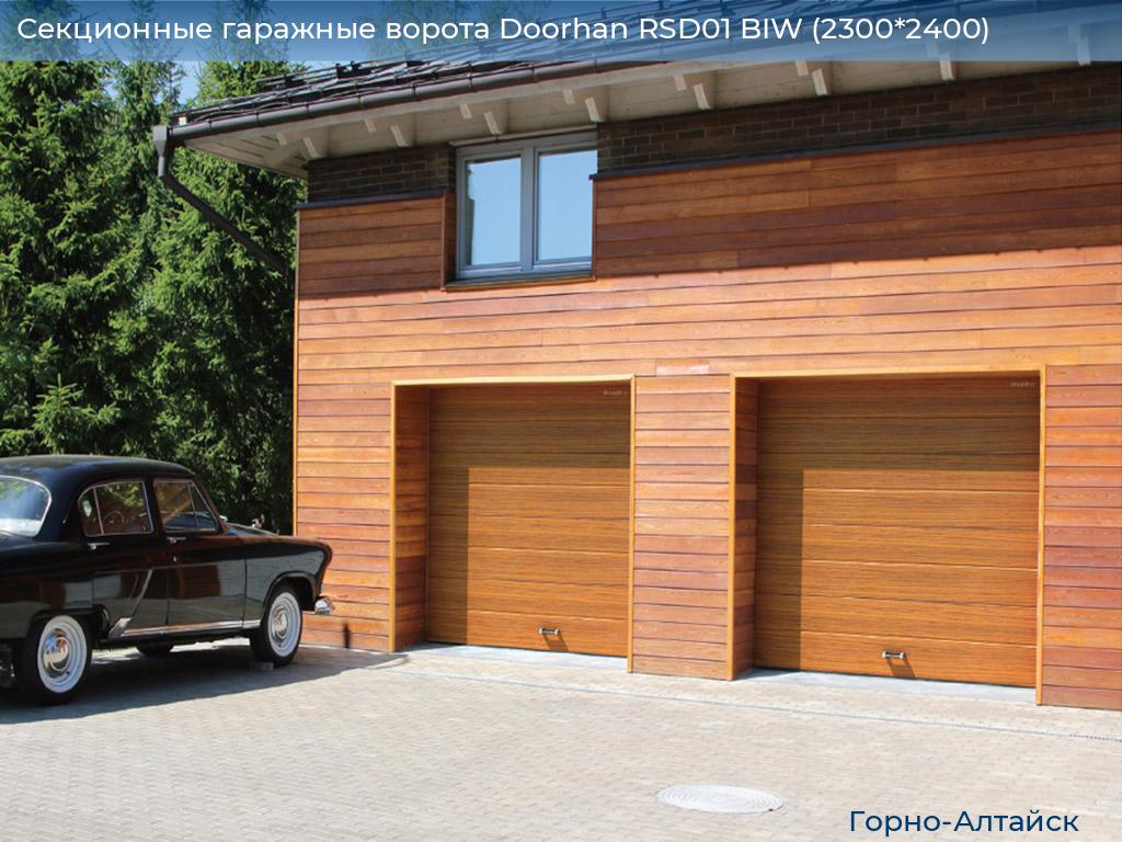 Секционные гаражные ворота Doorhan RSD01 BIW (2300*2400), gorno-altaisk.doorhan.ru