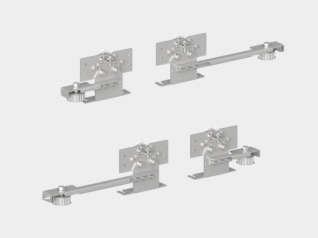 * Комплект кареток (4 шт.) для внешних створок в приводе AD-SP-TELESCOPE